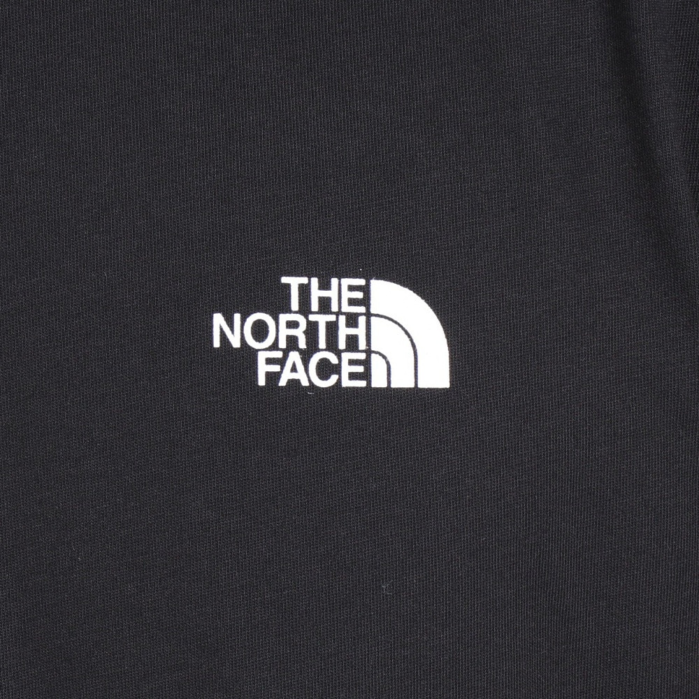 ザ・ノース・フェイス（THE NORTH FACE）（メンズ）速乾 バックプリント 半袖Tシャツ TNF SQAR LOGO スクエアロゴ Tシャツ NT32334X 黒 ブラック