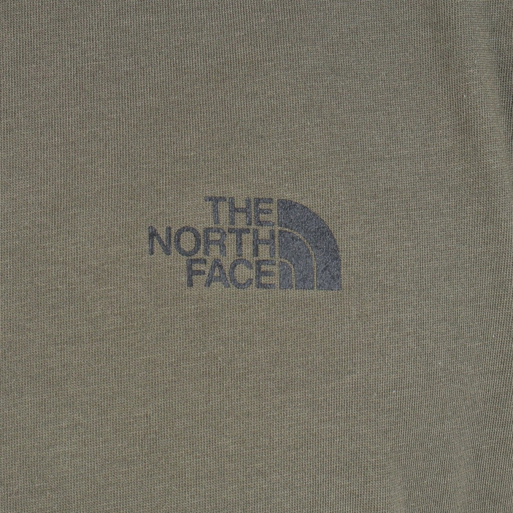 ザ・ノース・フェイス（THE NORTH FACE）（メンズ）速乾 バックプリント 半袖Tシャツ TNF SQAR LOGO スクエアロゴ Tシャツ NT32334X NT オリーブ