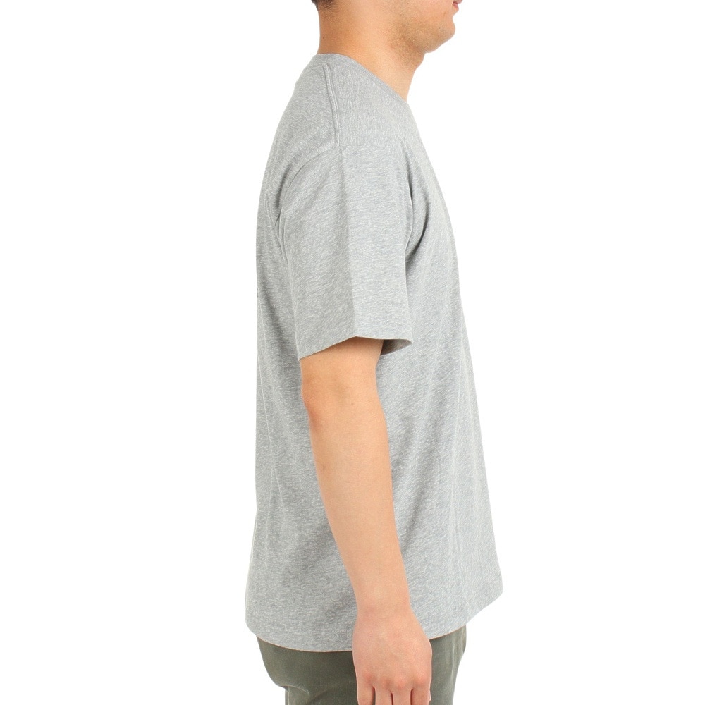 ザ・ノース・フェイス（THE NORTH FACE）（メンズ）Tシャツ 半袖 TNF スクエア ロゴTシャツ NT32334X Z グレー SS S M L LL 3L