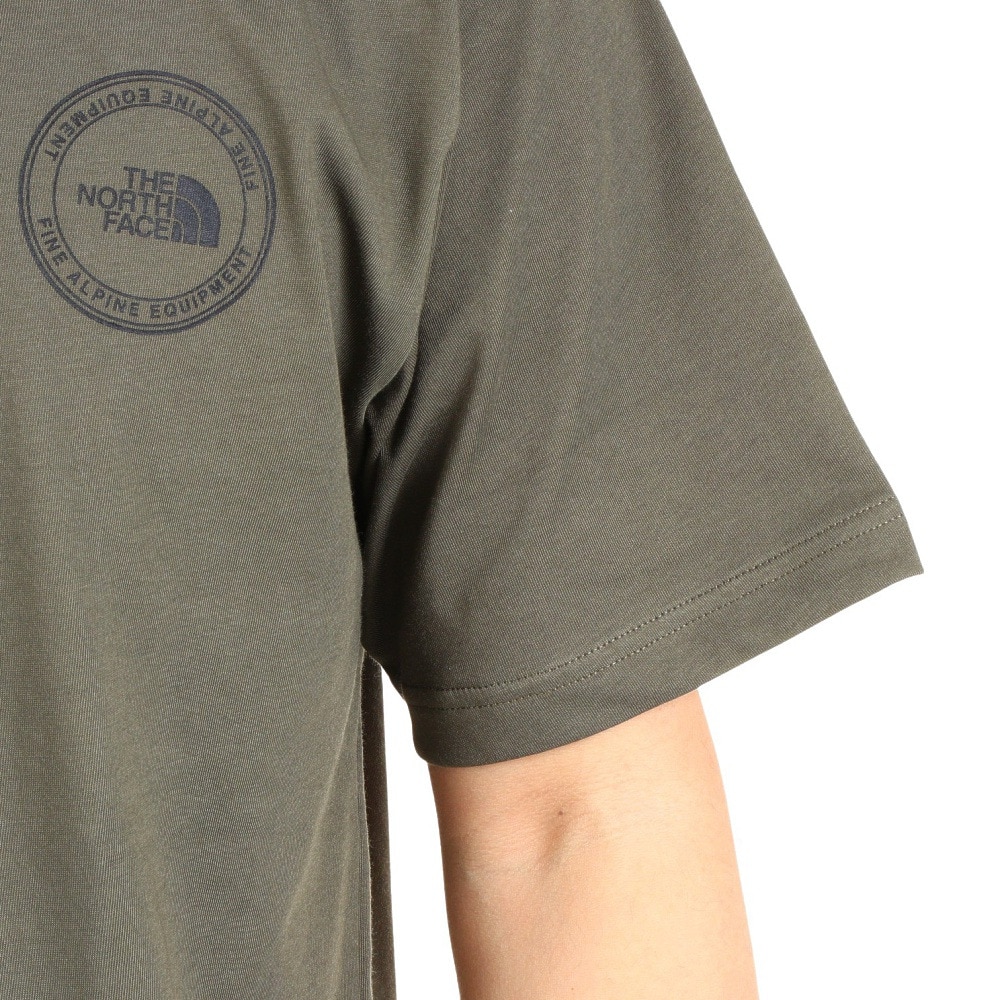 ザ・ノース・フェイス（THE NORTH FACE）（メンズ）Tシャツ 半袖 シンプルロゴ Tシャツ NT32335X NT オリーブ S M L LL 3L