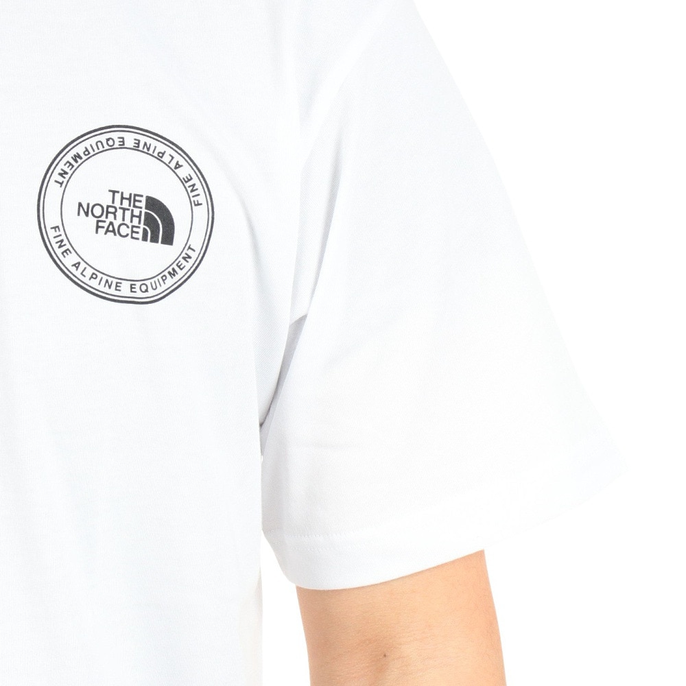 ザ・ノース・フェイス（THE NORTH FACE）（メンズ）Tシャツ 半袖 シンプルロゴ Tシャツ NT32335X 白 ホワイト S M L LL 3L