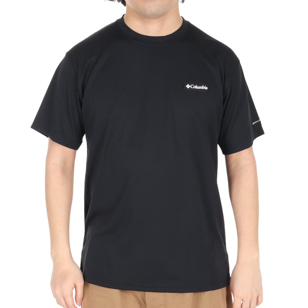 コロンビア（Columbia）（メンズ）半袖Tシャツ レイクアローヘッドショートスリーブシャツ XM9614 010 ブラック