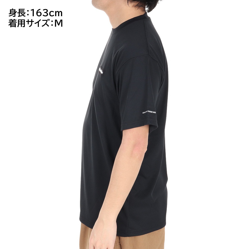 コロンビア（Columbia）（メンズ）半袖Tシャツ レイクアローヘッドショートスリーブシャツ XM9614 010 ブラック