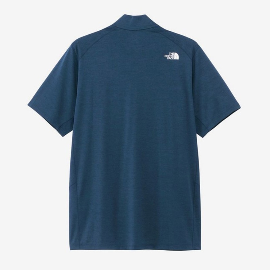 ザ・ノース・フェイス（THE NORTH FACE）（メンズ）半袖Tシャツ ショートスリーブ フラッシュドライ3D ジップアップ NT12202 UN