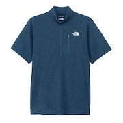(メンズ)半袖Tシャツ ショートスリーブ フラッシュドライ3D ジップアップ NT12202 UN
