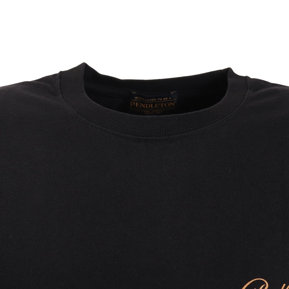 ペンドルトン（PENDLETON）（メンズ）半袖Tシャツ バックプリントTシャツ 19804409 Black ブラック