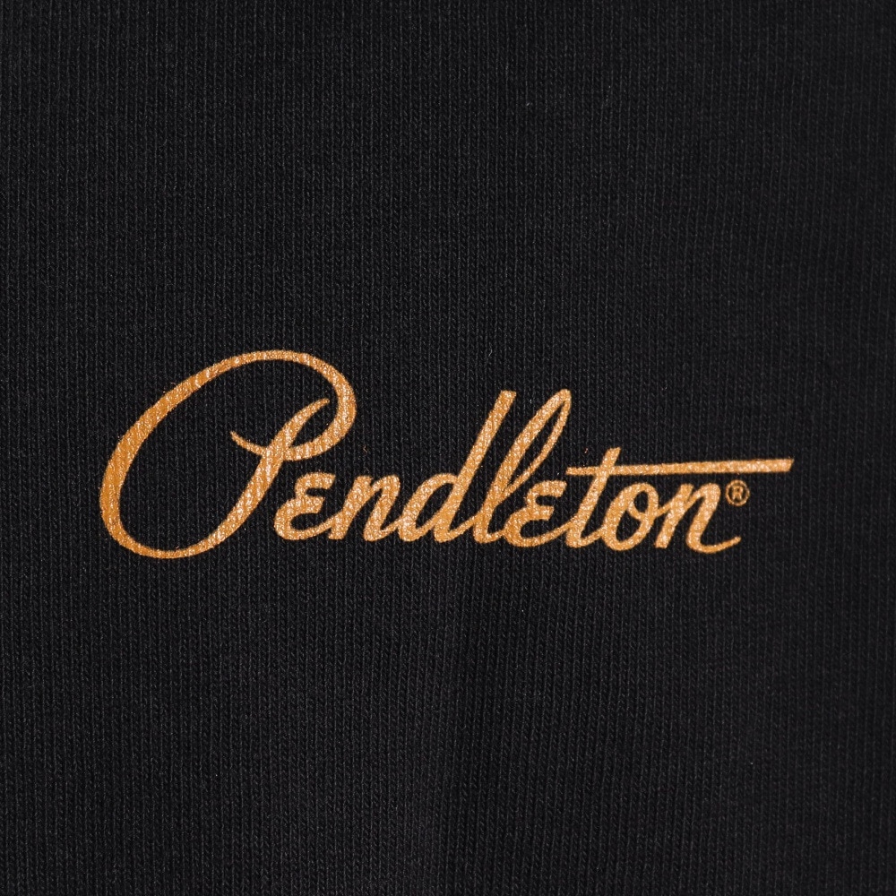 ペンドルトン（PENDLETON）（メンズ）半袖Tシャツ バックプリントTシャツ 19804409 Black ブラック