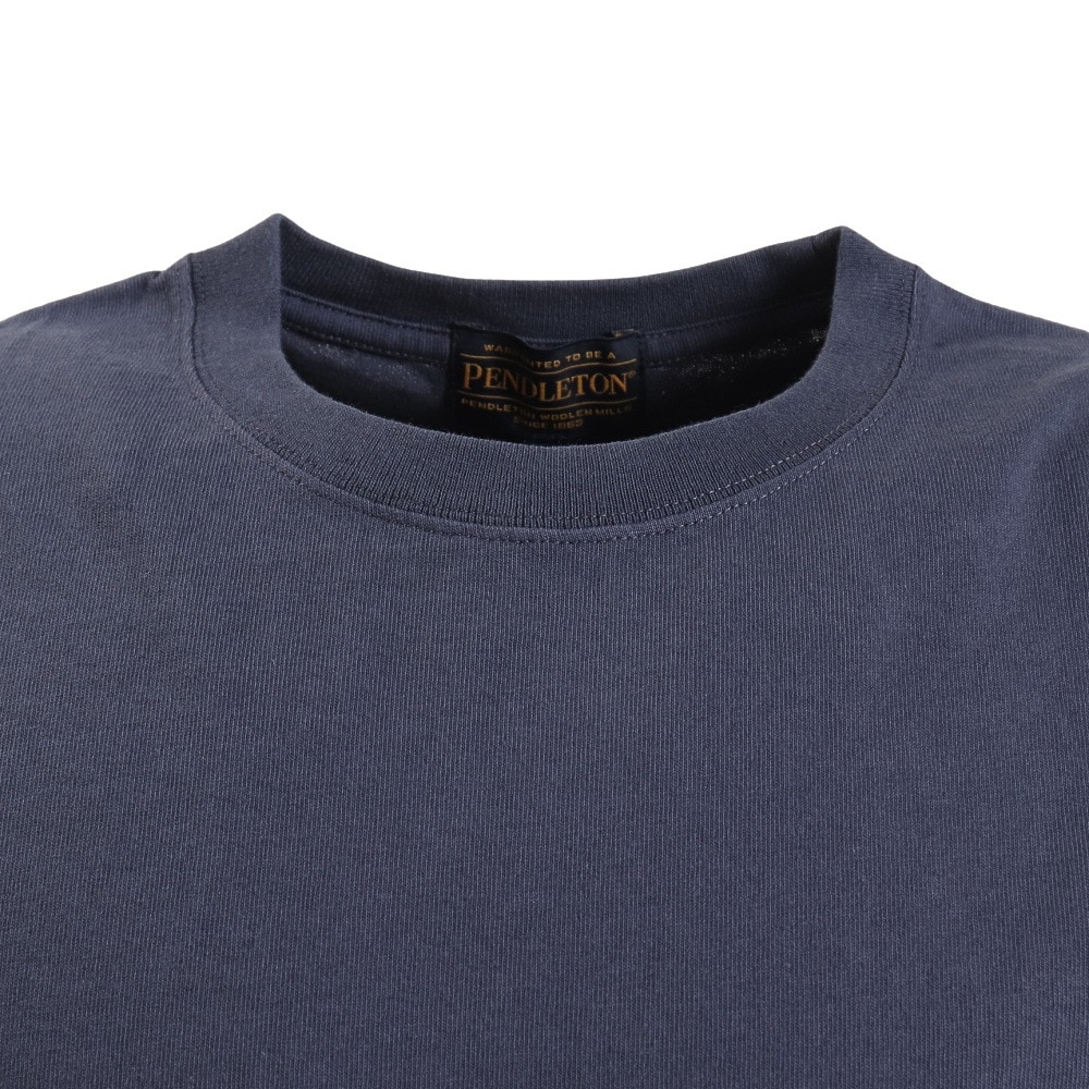 ペンドルトン（PENDLETON）（メンズ）半袖Tシャツ バックプリントTシャツ 19804409 Navy ネイビー
