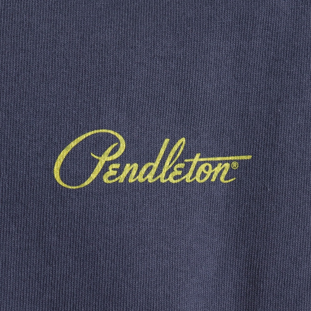 ペンドルトン（PENDLETON）（メンズ）半袖Tシャツ バックプリントTシャツ 19804409 Navy ネイビー