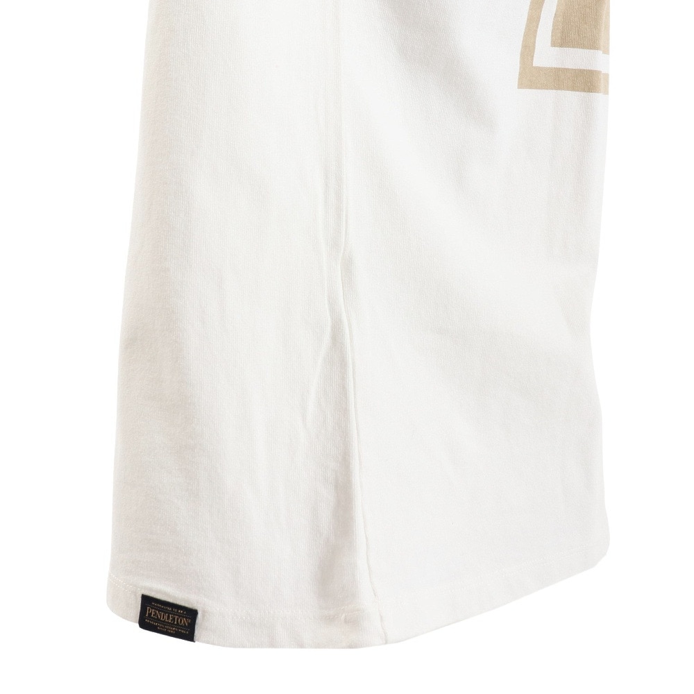ペンドルトン（PENDLETON）（メンズ、レディース）半袖Tシャツ バックプリントTシャツ 19804409 O.Wht2 オフホワイト 