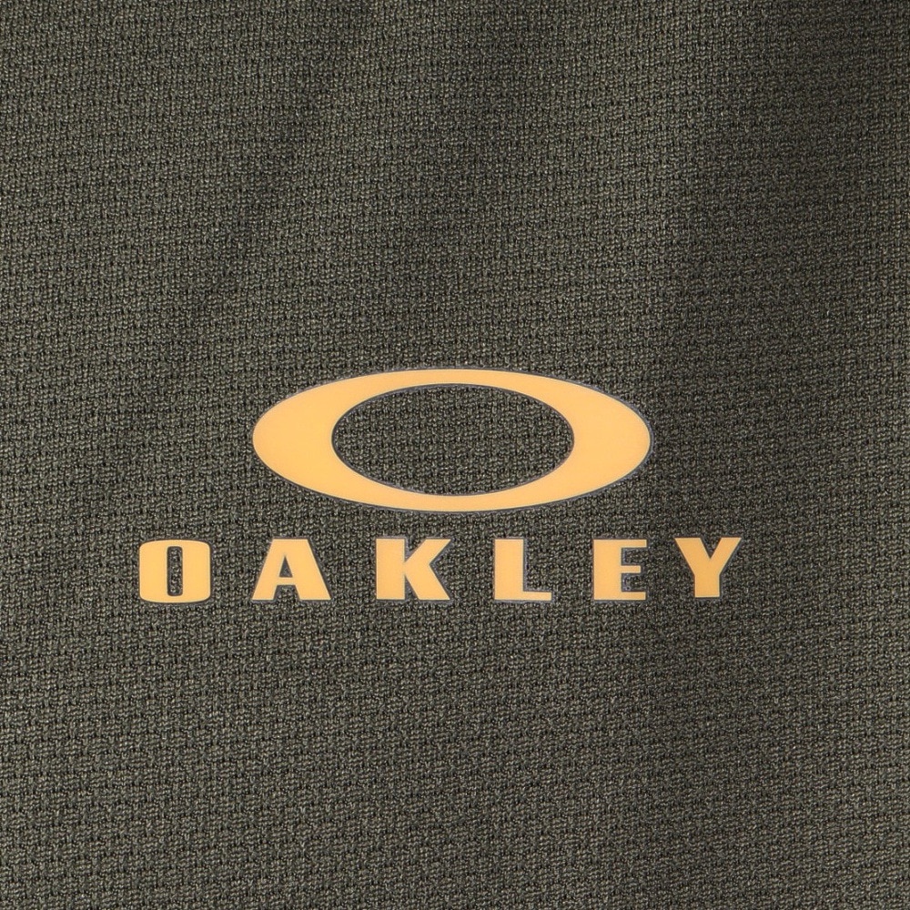オークリー（OAKLEY）（メンズ）吸汗 ストレッチ 半袖Tシャツ ENHANCE メッシュ RC Tシャツ FOA404279-86L オリーブ