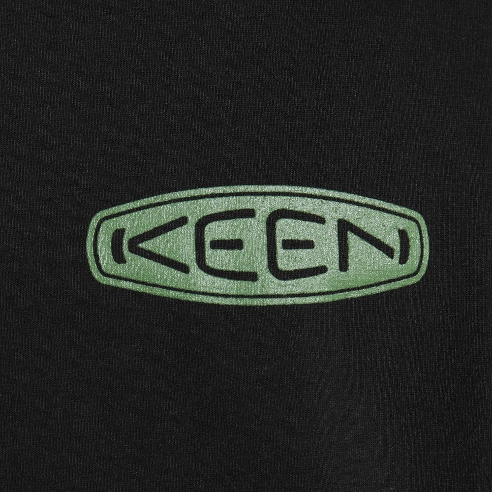 キーン（KEEN）（メンズ）半袖 Tシャツ ブラック HARVEST TC TEE C&B LOGO 1028206