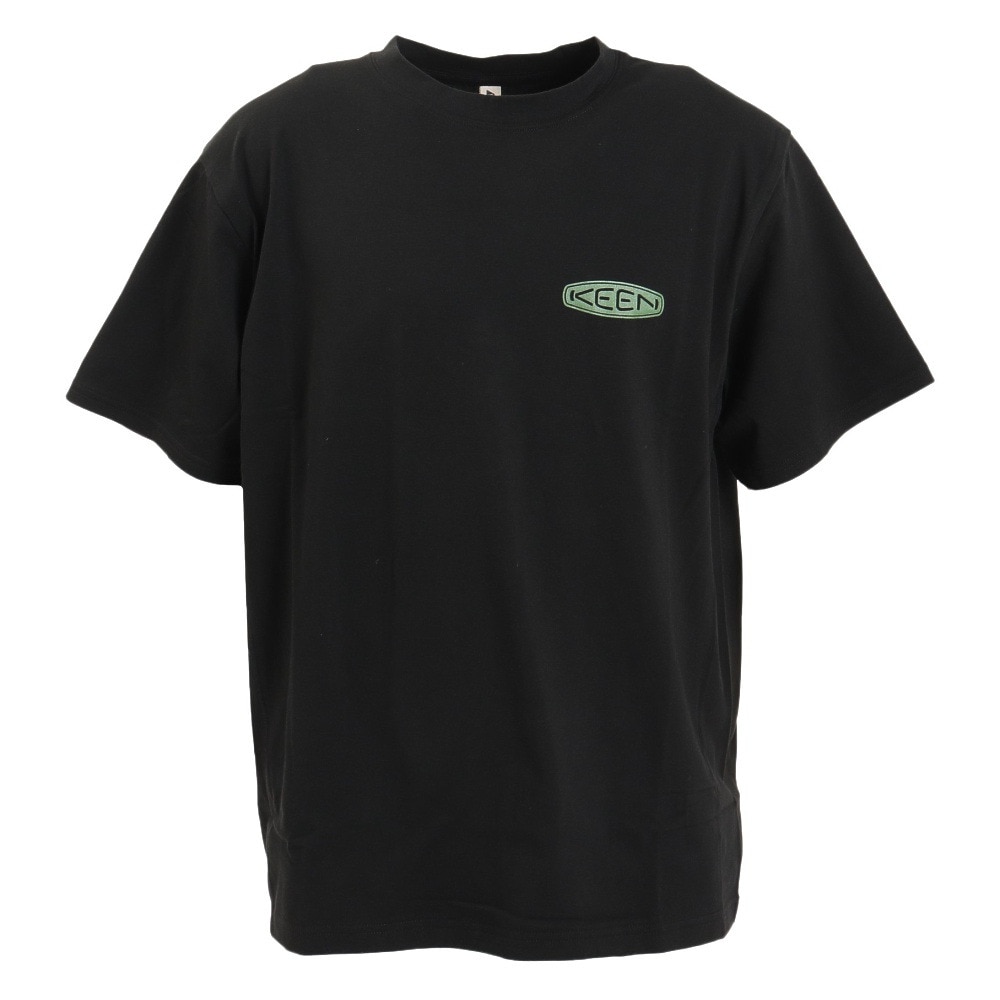 キーン（KEEN）（メンズ）半袖 Tシャツ ブラック HARVEST TC TEE C&B LOGO 1028206