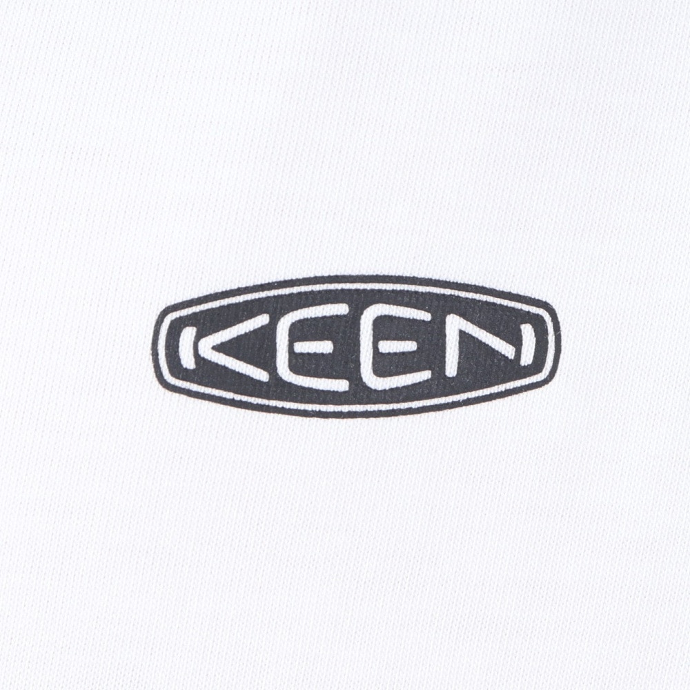 キーン（KEEN）（メンズ）半袖 Tシャツ ホワイト C&B LOGO 1028274