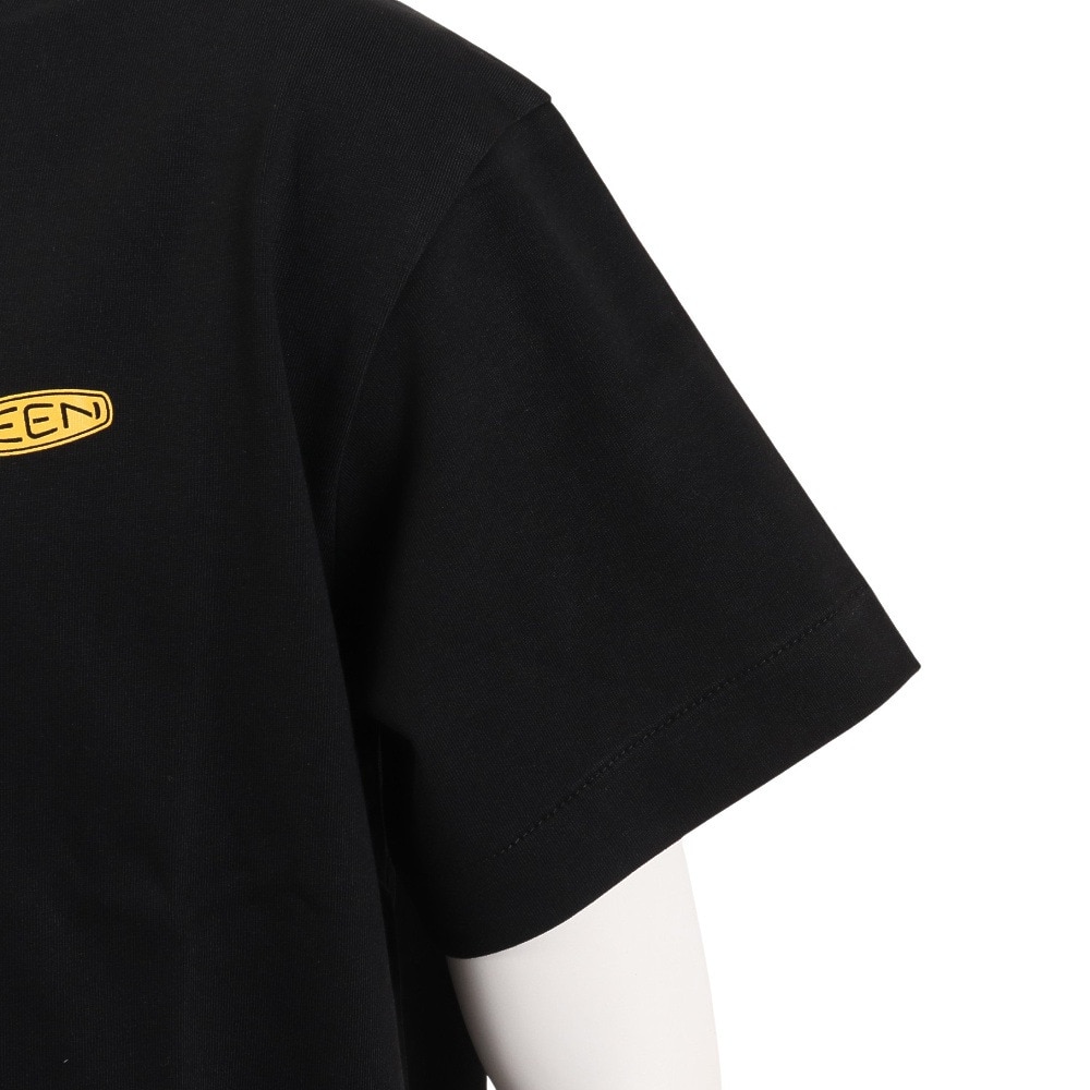 キーン（KEEN）（メンズ）半袖 Tシャツ ブラック C&B LOGO 1028277