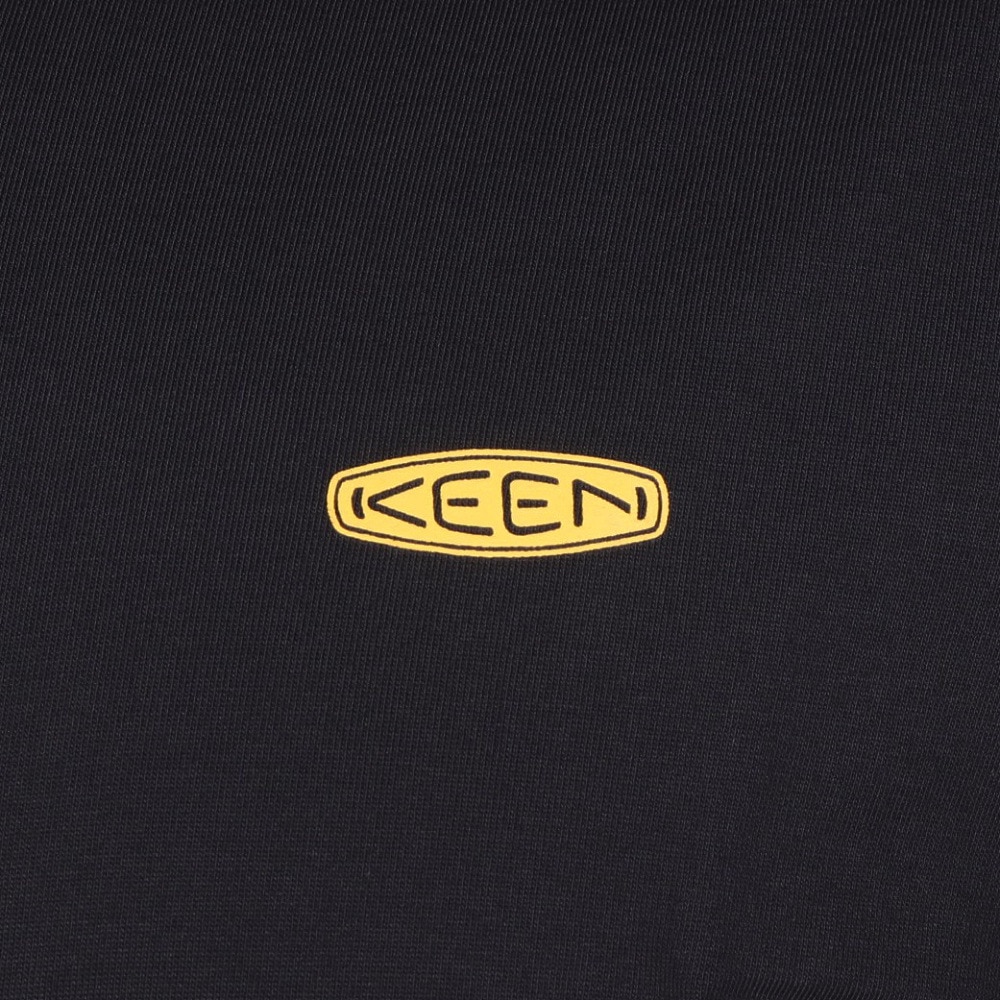 キーン（KEEN）（メンズ）半袖 Tシャツ ブラック C&B LOGO 1028277