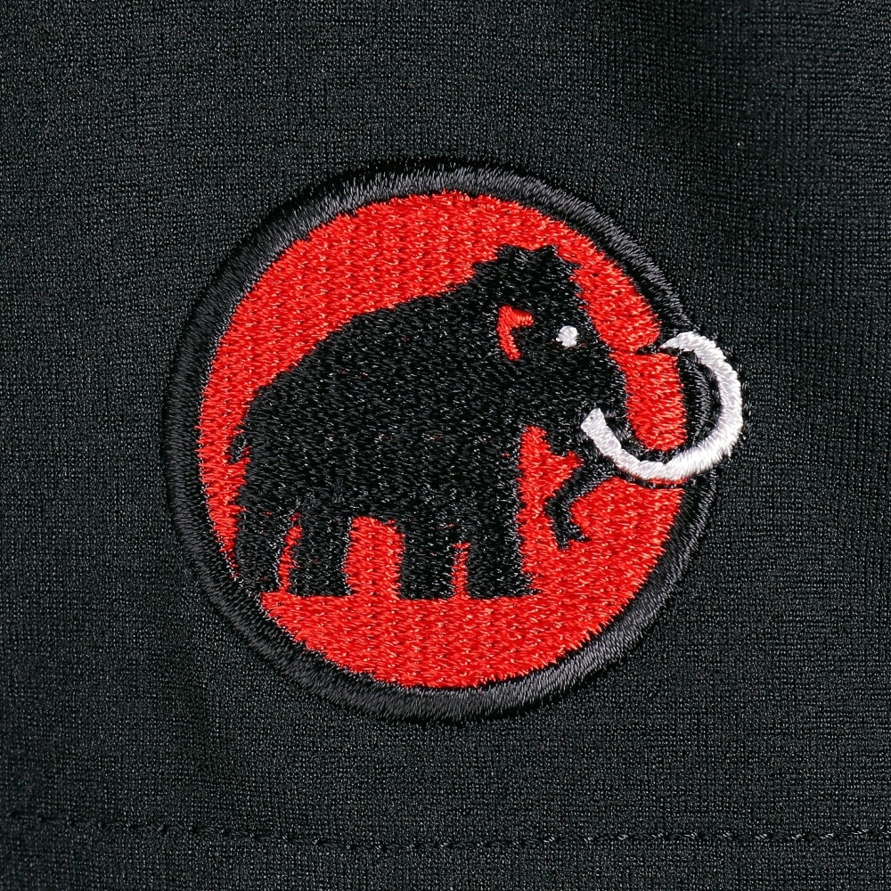 マムート（MAMMUT）（メンズ）半袖Tシャツ クイックドライ ロゴプリントTシャツ エアフィット 1017-05940-0001 ブラック