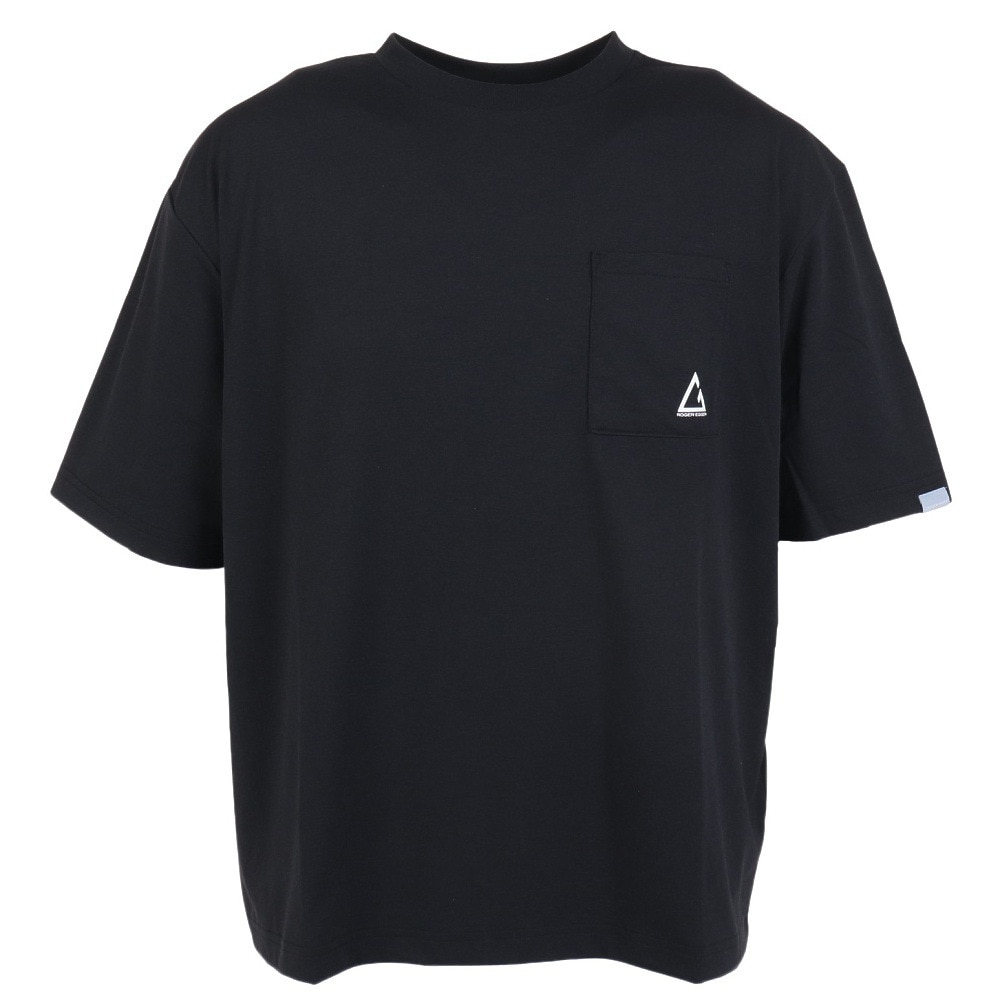 ロジャーエーガー（ROGEREGGER）（メンズ）スイスブランド UV ケア 吸汗速乾 ストレッチ 半袖Tシャツ ミリオンドライ RE23SUK5610013BLK ブラック