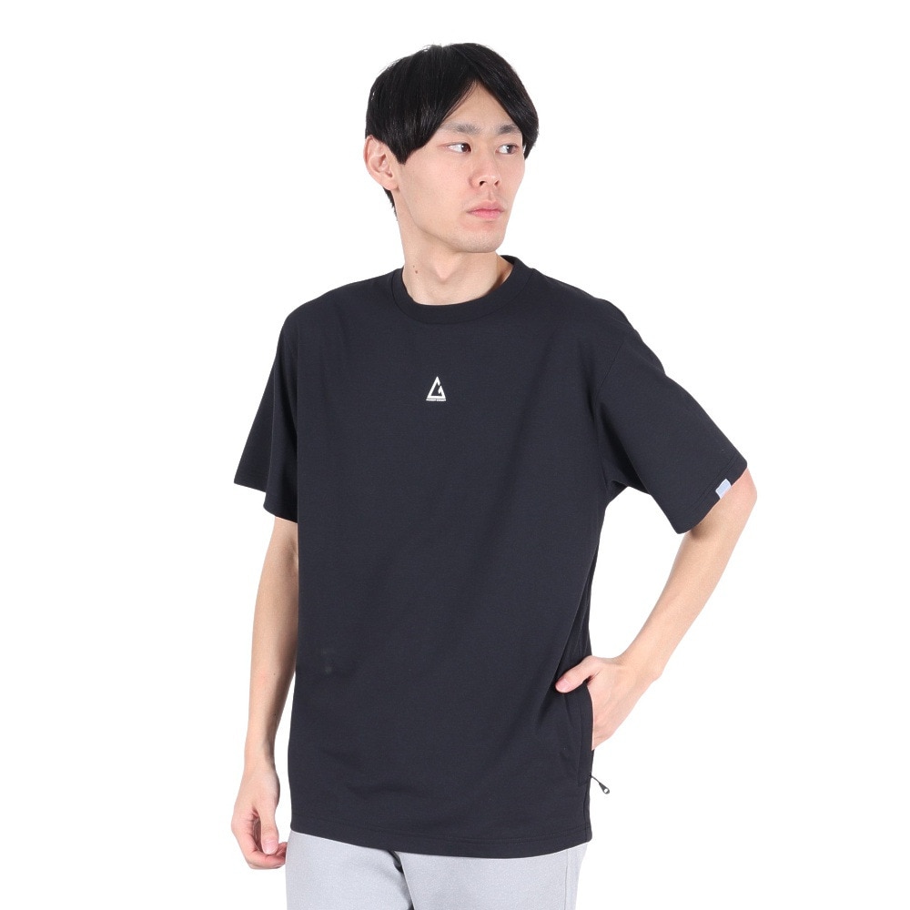 ロジャーエーガー（ROGEREGGER）（メンズ）UV ケア 吸水速乾 ストレッチ ミリオンドライ ポケッタブル RE23SUK5610014BLK ブラック