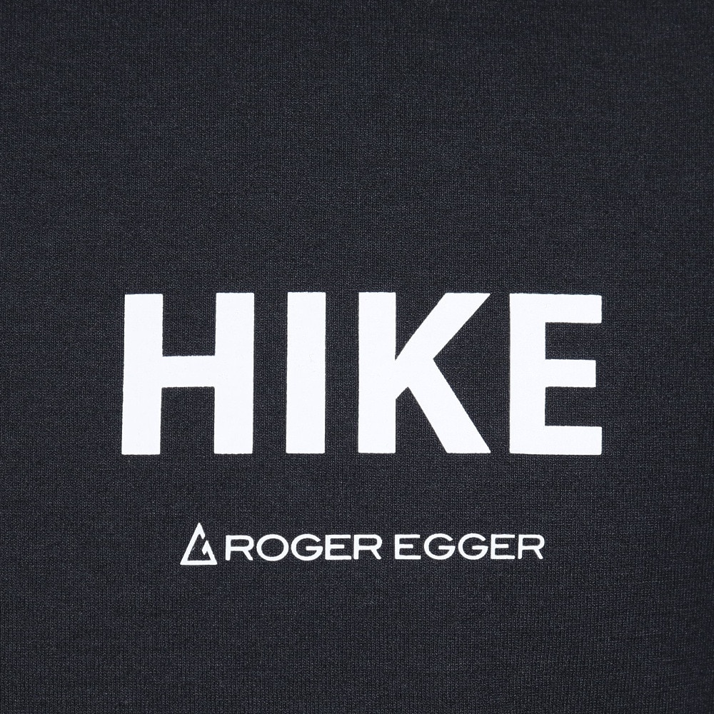 ロジャーエーガー（ROGEREGGER）（メンズ）スイスブランド 吸水速乾 ストレッチ 半袖Tシャツ ミリオンドライ ハイク RE23SUK5610015BLK ブラック