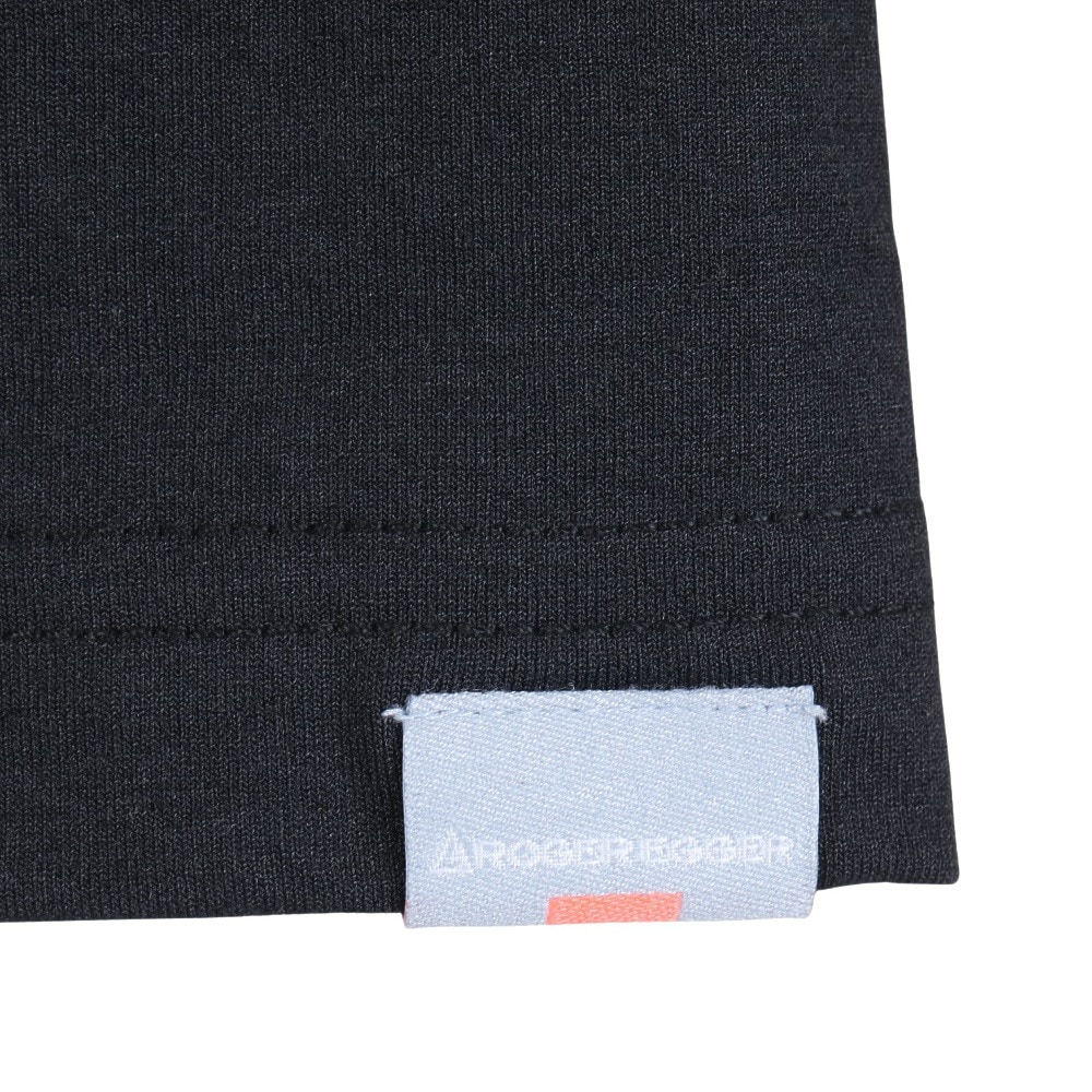 ロジャーエーガー（ROGEREGGER）（メンズ）スイスブランド 吸水速乾 ストレッチ 半袖Tシャツ ミリオンドライ ハイク RE23SUK5610015BLK ブラック