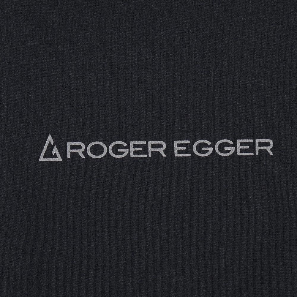 ロジャーエーガー（ROGEREGGER）（メンズ）スイスブランド 吸水速乾 ストレッチ 半袖Tシャツ ミリオンドライ ハイク RE23SUK5610015BLK ブラック