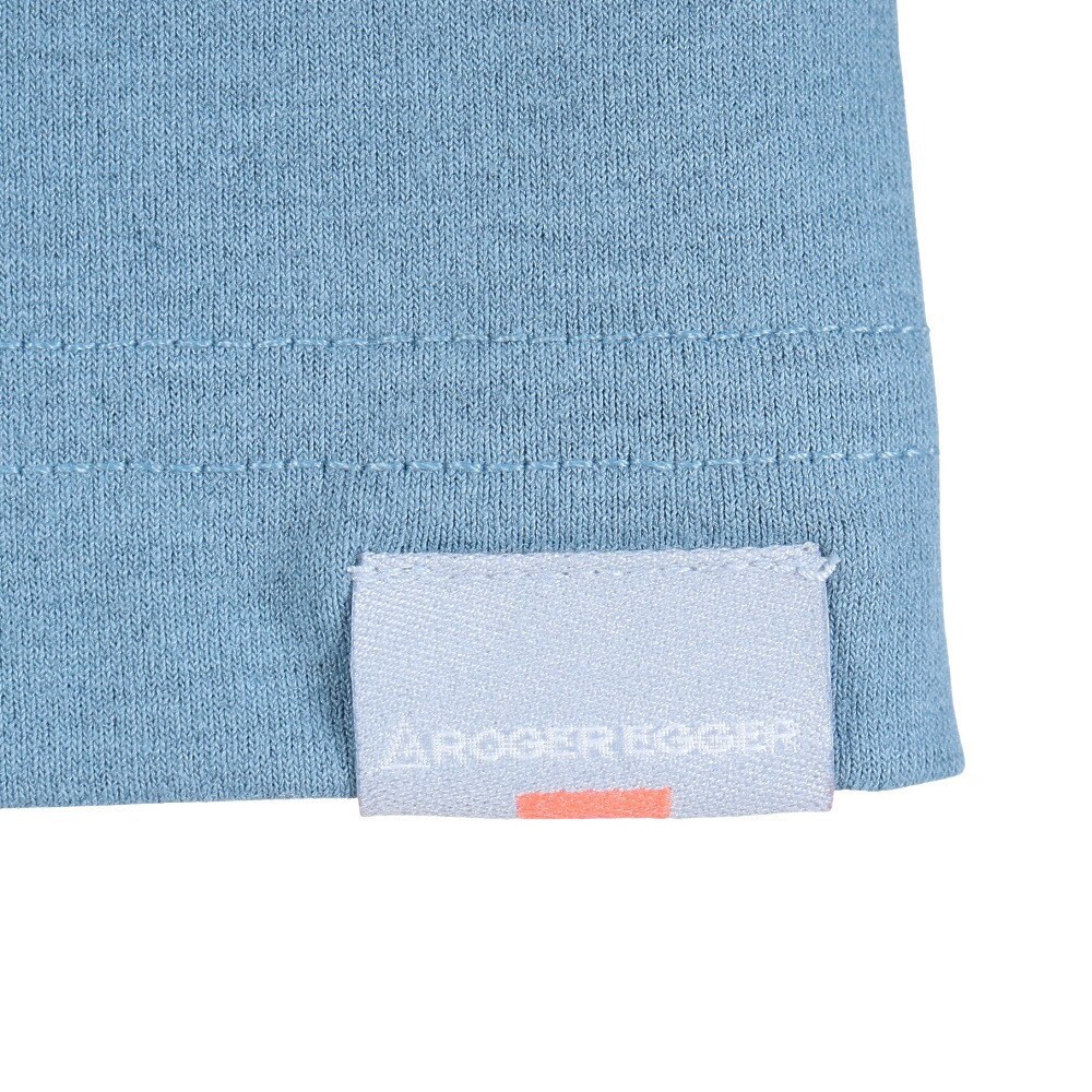 ロジャーエーガー（ROGEREGGER）（メンズ）スイスブランド 吸水速乾 ストレッチ 半袖Tシャツ ミリオンドライ ハイク RE23SUK5610015BLU ブルー