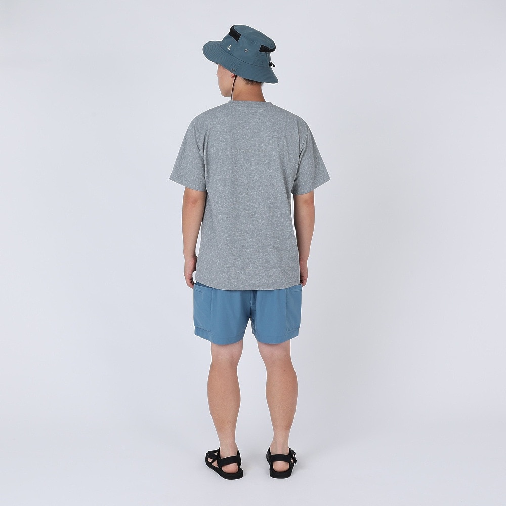 ロジャーエーガー（ROGEREGGER）（メンズ）スイスブランド 吸汗速乾 ストレッチ 半袖Tシャツ ミリオンドライ ハイク RE23SUK5610015GRY グレー