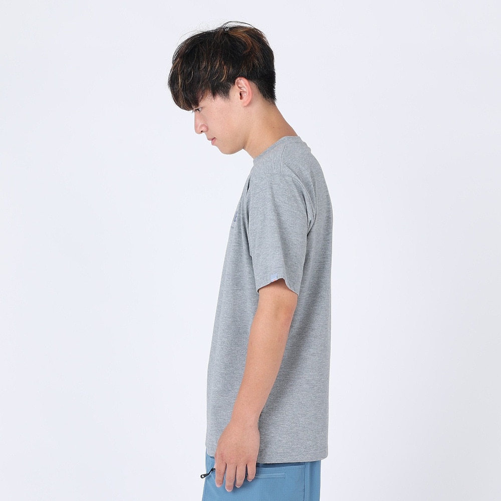 ロジャーエーガー（ROGEREGGER）（メンズ）スイスブランド 吸汗速乾 ストレッチ 半袖Tシャツ ミリオンドライ ハイク RE23SUK5610015GRY グレー