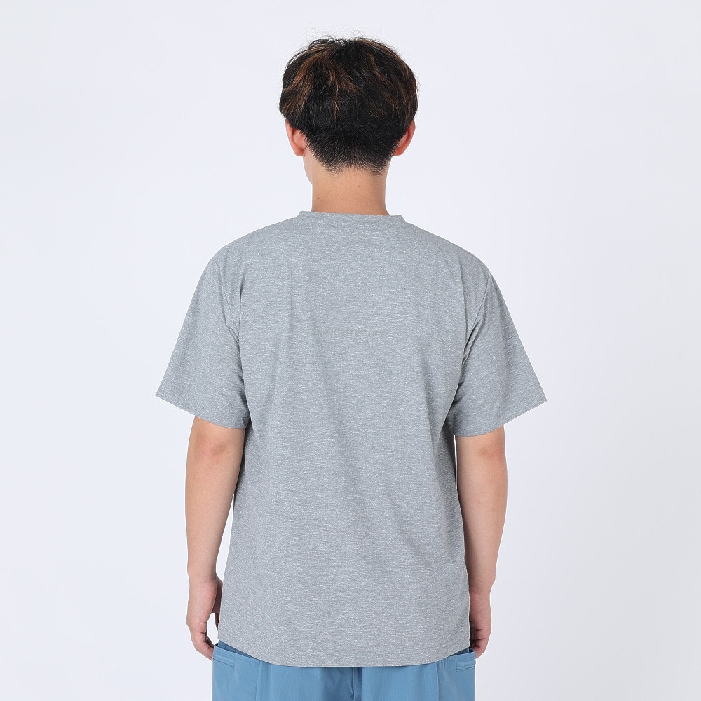 ロジャーエーガー（ROGEREGGER）（メンズ）スイスブランド 吸汗速乾 ストレッチ 半袖Tシャツ ミリオンドライ ハイク RE23SUK5610015GRY グレー