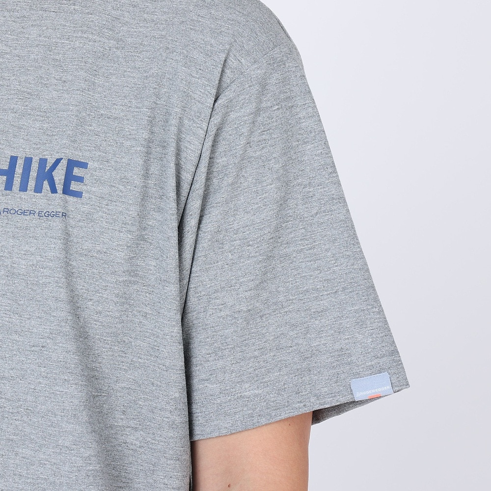 ロジャーエーガー（ROGEREGGER）（メンズ）スイスブランド 吸汗速乾 ストレッチ 半袖Tシャツ ミリオンドライ ハイク RE23SUK5610015GRY グレー