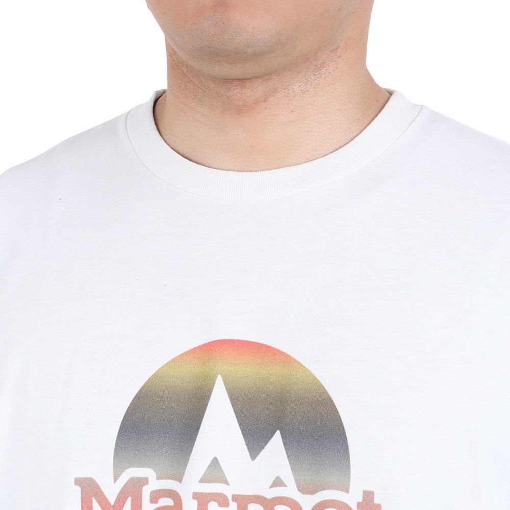 マーモット（Marmot）（メンズ）半袖Tシャツ ベーシック ロゴ Tシャツ TSSMC212-025 ホワイト |  アウトドア・キャンプ用品はエルブレス