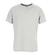 マーモット(Marmot)(メンズ)半袖Tシャツ クライムスキンハーフスリーブクルー TOMTJA40 LGY グレー 速乾 アウトドア トレッキング