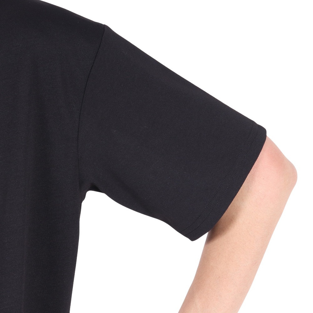 マーモット（Marmot）（メンズ）UPF30 速乾 半袖Tシャツ マウンテンロゴハーフスリーブクルーネック TOMTJA48 BK ブラック