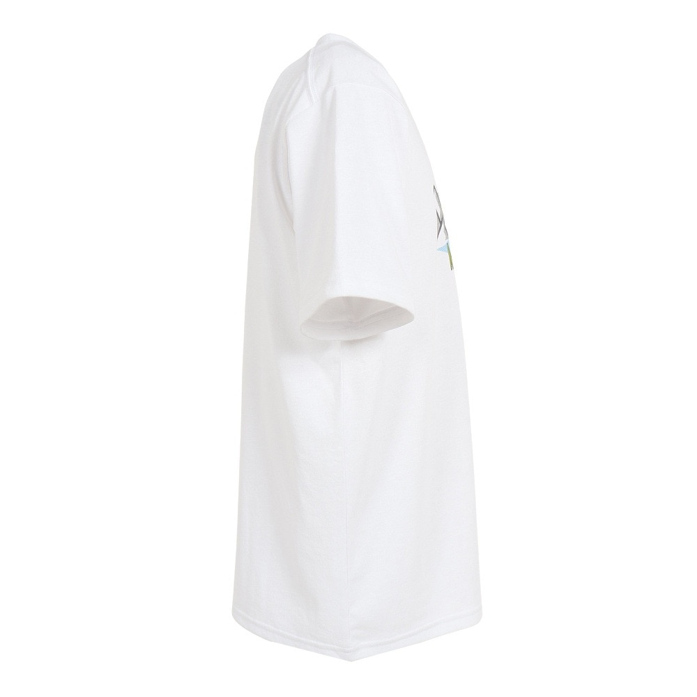 マーモット（Marmot）（メンズ）UPF30 速乾 半袖Tシャツ マウンテンロゴ ハーフスリーブクルーネックTシャツ TOMTJA48 FWH ホワイト