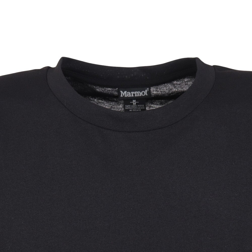 マーモット（Marmot）（メンズ）半袖Tシャツ ポケットロゴハーフスリーブクルー TOMTJA49 BK ブラック