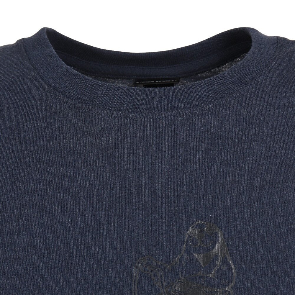 マーモット（Marmot）（メンズ）半袖Tシャツ マーモットインブーツ クルーネックTシャツ TOMTJA51 CNV ネイビー
