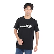 (メンズ)半袖Tシャツ クイックドライ ロゴプリントTシャツ AF Men 1017-02012