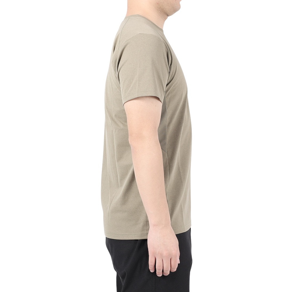 POLEWARDS（メンズ）半袖Tシャツ EXフレックス PW2PJA04 OLV オリーブ UV カット 吸汗速乾 ストレッチ