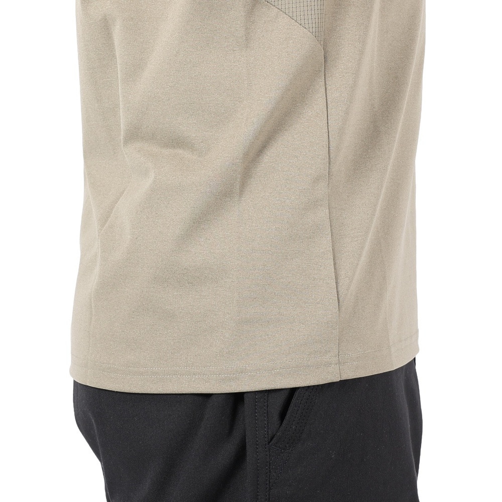 POLEWARDS（メンズ）半袖Tシャツ EXフレックス PW2PJA04 OLV オリーブ UV カット 吸汗速乾 ストレッチ
