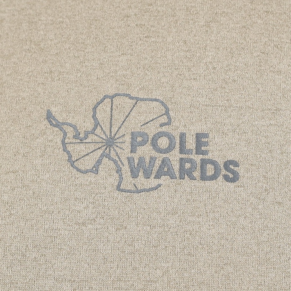 POLEWARDS（メンズ）半袖Tシャツ EXフレックス PW2PJA04 OLV オリーブ UV カット 吸汗速乾 ストレッチ