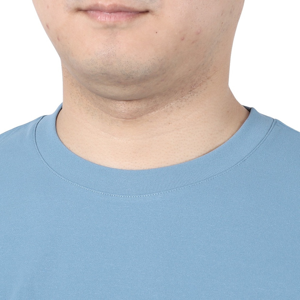 POLEWARDS（メンズ）半袖 Tシャツ 日本極地研究振興会コラボTEE PW2PJA08-BLU ブルー UVカット 速乾