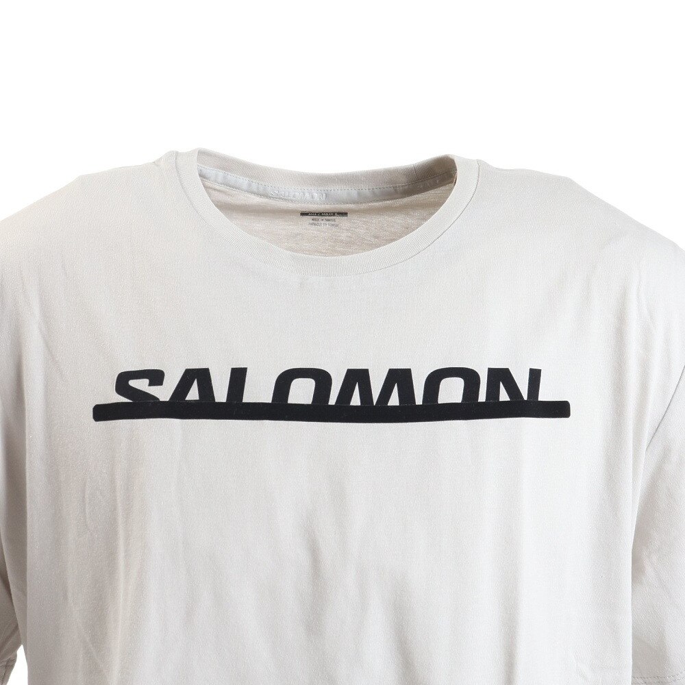 サロモン（SALOMON）（メンズ）半袖Tシャツ ESSENTIAL エッセンシャル Tシャツ LC2029600 ホワイト  アウトドア・キャンプ用品はエルブレス
