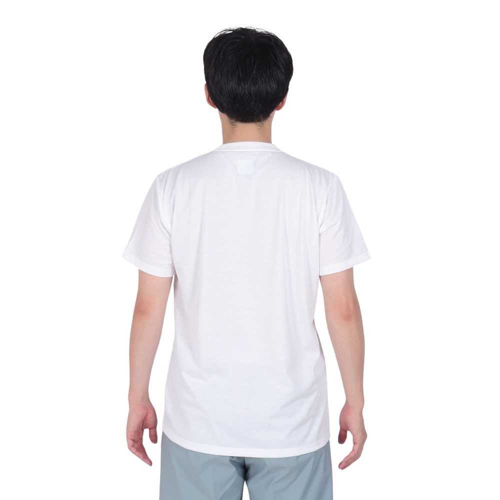 スノーピーク（snow peak）（メンズ）半袖Tシャツ TAKIBI Time SPS-TS-23SU001 WH ホワイト