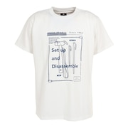 (メンズ)半袖Tシャツ Set Up and Disassemble SPS-TS-23SU002 WH ホワイト
