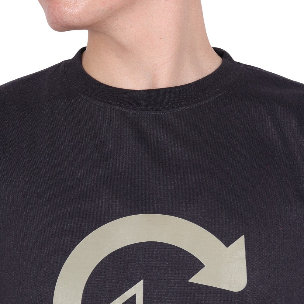 スノーピーク（snow peak）（メンズ）半袖Tシャツ Turn Over SPS-TS-23SU003 CH チャコールグレー