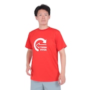 (メンズ)半袖Tシャツ Turn Over SPS-TS-23SU003 RD レッド