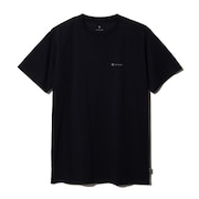 スノーピーク（snow peak）（メンズ）半袖Tシャツ SP ロゴ Tシャツ TS-23SU001 BK ブラック