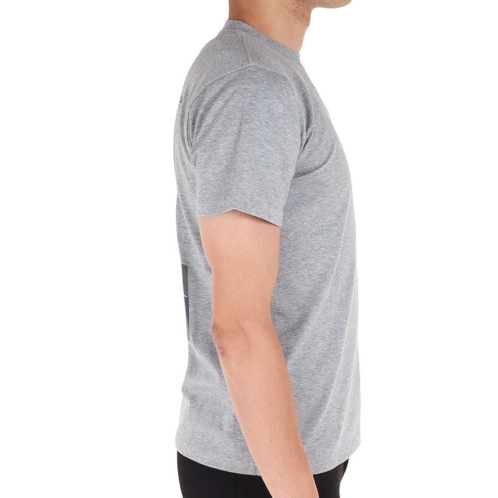 スノーピーク（snow peak）（メンズ）半袖Tシャツ Relaxin Fieldscape Tシャツ TS-23SU002 MG グレー