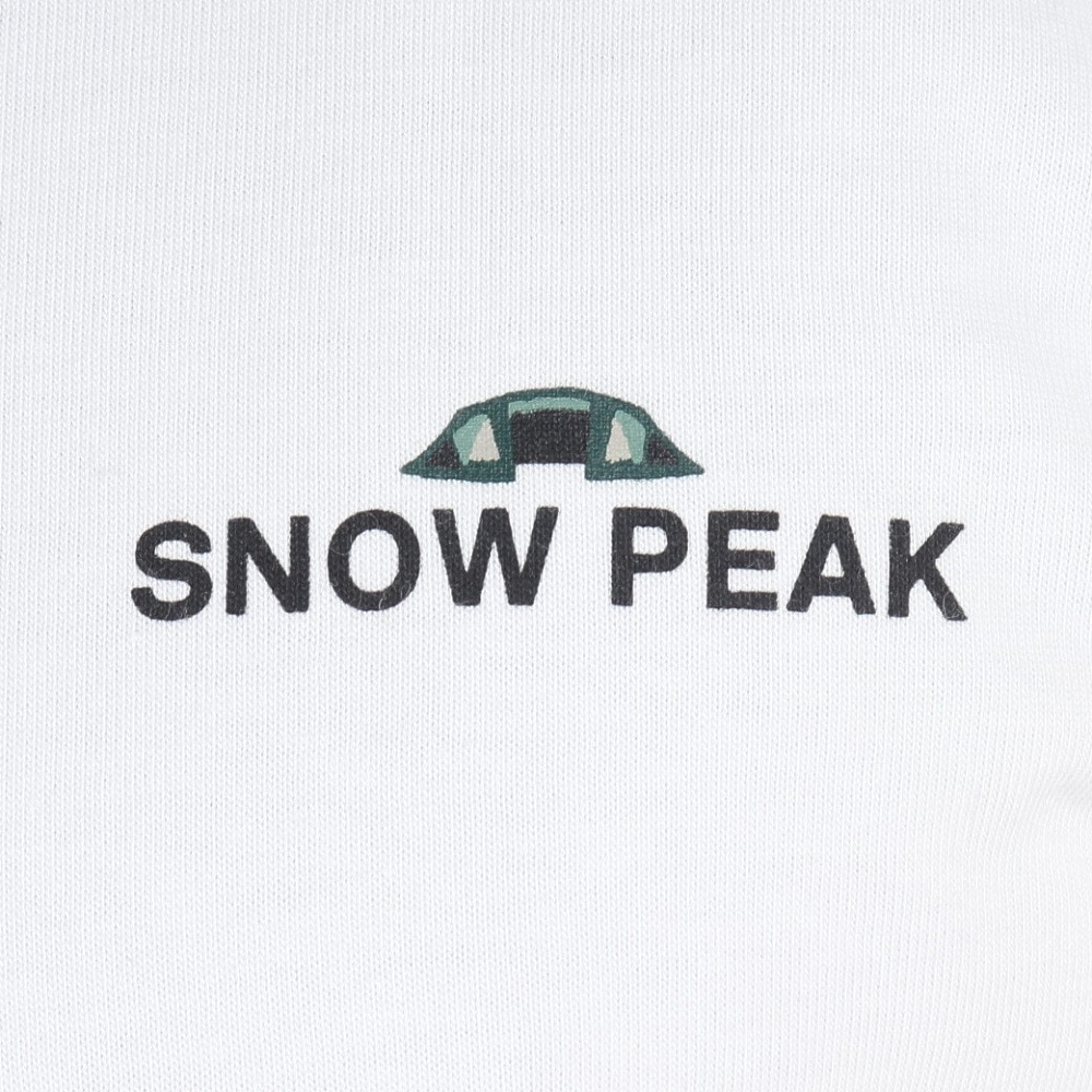 スノーピーク（snow peak）（メンズ）半袖Tシャツ Relaxin Fieldscape Tシャツ TS-23SU002 WH ホワイト